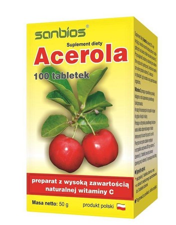  Sanbios − Acerola − 100 tabl.