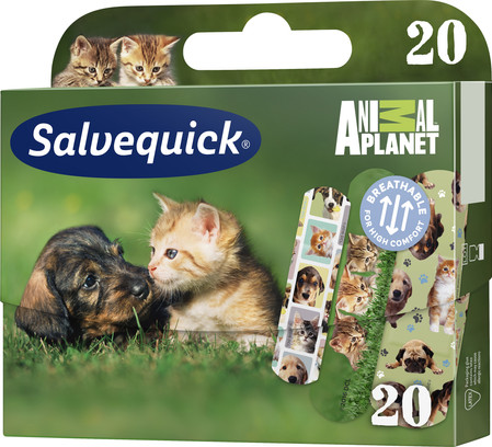 Salvequick plastry Animal Planet 20 szt.