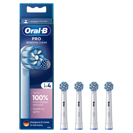 ORAL-B BRAUN KOŃCÓWKI EB60-4 SENSITIVE CLEAN 