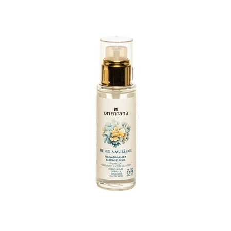 Orientana Hydro Nawilżenie Nawadniające Serum Eliksir Tremella Egzosomy Kwas Mlekowy, 30ml