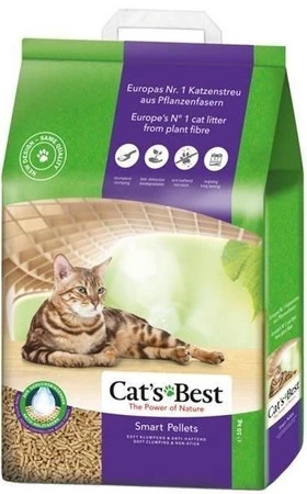 CAT'S BEST Smart Pellets Żwirek drewniany 20l/10kg