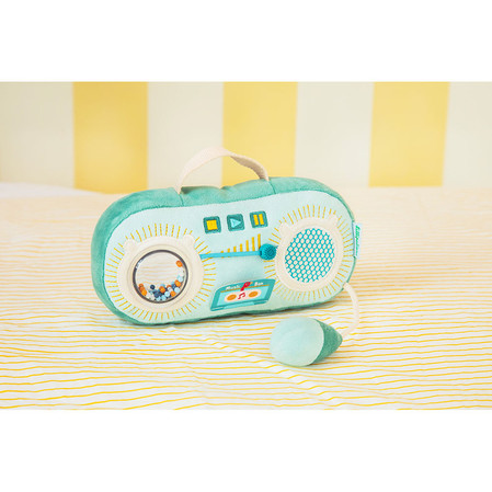 Lilliputiens Przytulanka aktywizująca do zabawy Radio Smok Joe 9m+