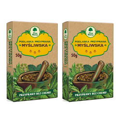 Zestaw: 2x Przyprawa myśliwska 50g DARY NATURY