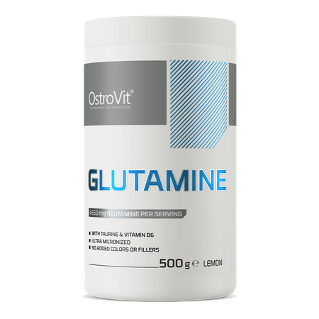 OSTROVIT Glutamina - smak cytrynowy (500 g)
