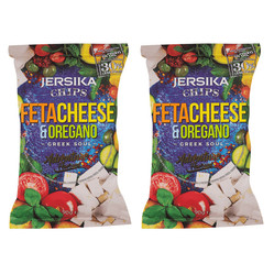 Zestaw 2x Chipsy ziemniaczane o smaku sera sałatkowego z oregano 90 g