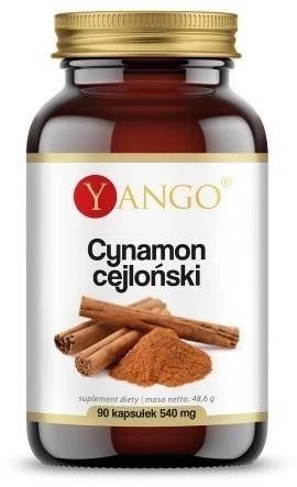 Yango Cynamon cejloński 540 mg 90 kapsułek