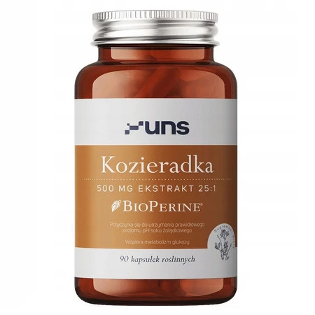 UNS Kozieradka wsparcie metabolizmu i poziomu cukru 90 kaps. vege