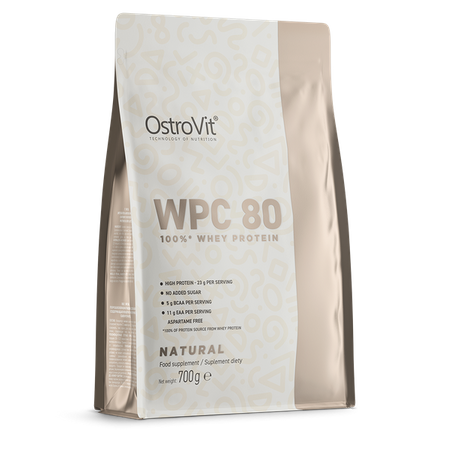 OSTROVIT WPC 80 - smak naturalny (700 g)