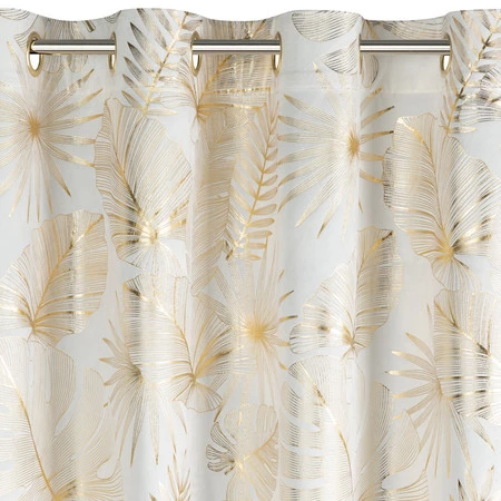 Zasłona 140 x 250 cm ZAS/ZARIA/B+ZŁOT