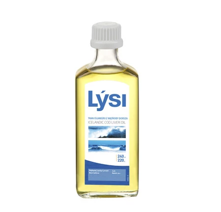 Lysi Tran islandzki Lýsi naturalny olej 240 ml