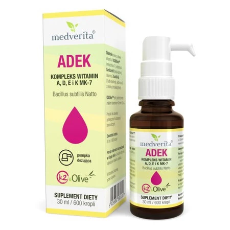 Medverita ADEK (ß-Karoten) kompleks w kroplach 30ml