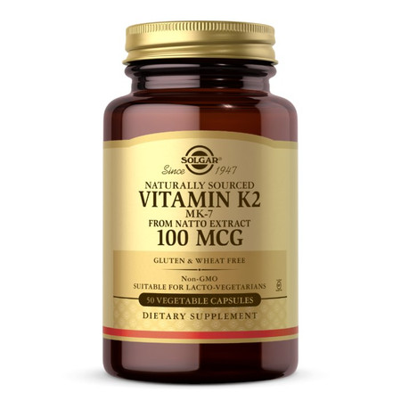 Solgar Witamina K2 MK-7 100 mcg - 50 kaps.