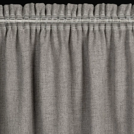 ZASŁONA GOTOWA JULA2 NA TAŚMIE 140 X 270 CM CIEMNOBEŻOWY