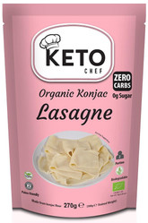Keto Chef Makaron Konjac Typu Noodle Lasagne Bezglutenowy Bio 270g