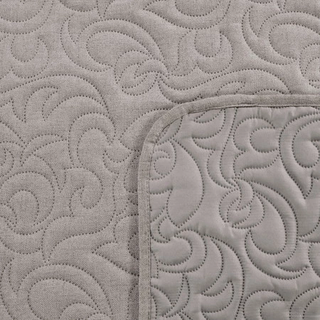 NARZUTA LEN 4 170 X 210 CM POPIELATY