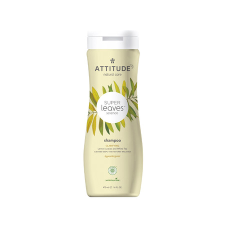 Attitude, Szampon oczyszczający z cytryną i Białą herbatą, 473 ml