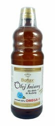 Instytut WNiRZ − Olej lniany Boflax do diety dr Budwig − 500 ml