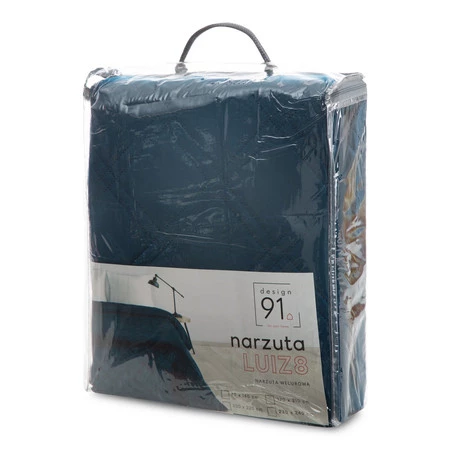 NARZUTA D91 LUIZ 8 220 X 240 CM GRANATOWY