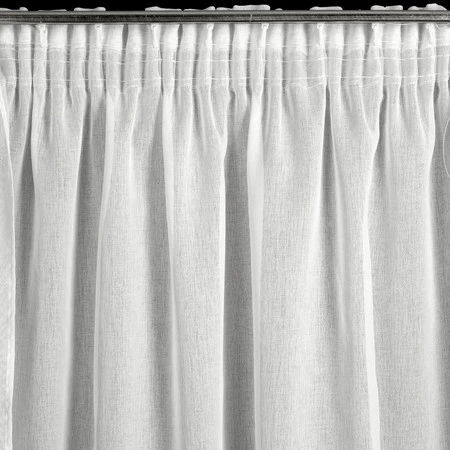 FIRANA GOTOWA OLIVIA NA TAŚMIE 140 X 270 CM BIAŁY