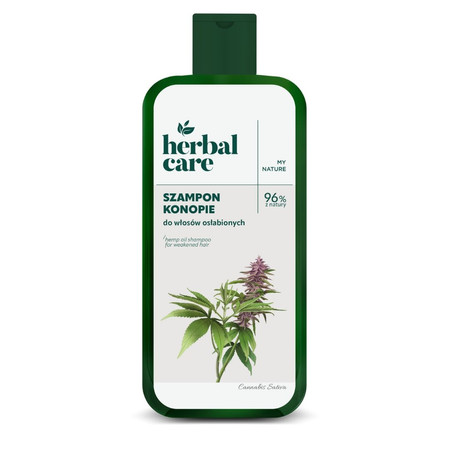 Herbal Care Szampon Konopie 330 ml wł osłabione