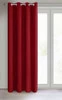ZASŁONA GOTOWA LOGAN 135 X 250 CM CZERWONY