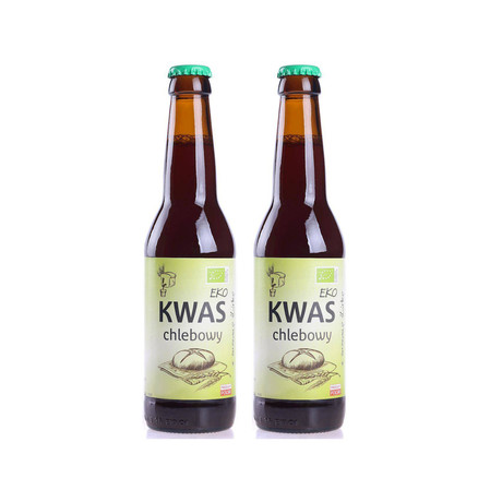Zestaw: 2x KWAS CHLEBOWY BEZGLUTENOWY BIO 330 ml - EKO NATURA