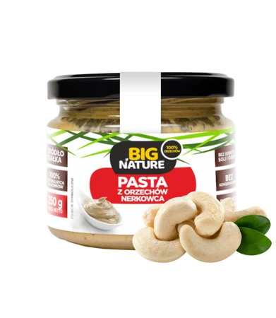 Big Nature Pasta z orzechów nerkowca 250 g