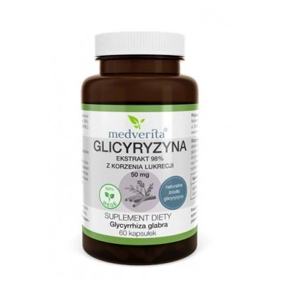 Medverita Glicyryzyna 50 mg 60 kaps.