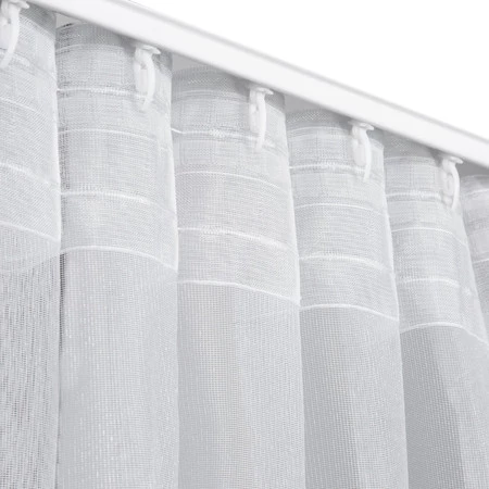 FIRANA GOTOWA TONIA NA TAŚMIE 400 X 300 CM BIAŁY