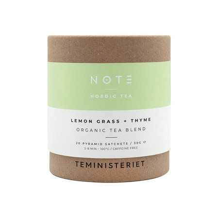 Teministeriet - NOTE Lemongrass Thyme Organic - Herbata 20 Torebek