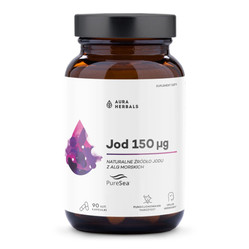 Aura Herbals Jod 150 μg PureSea 90 kaps.