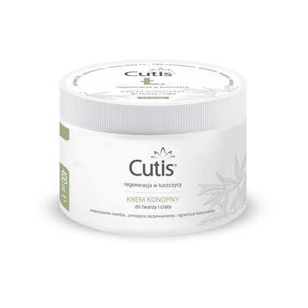 Cutis Ł - krem konopny 20% + CBD 400 ml