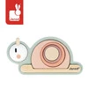 Janod Drewniana układanka sensoryczna Ślimak Sweet Cocoon 12 m +