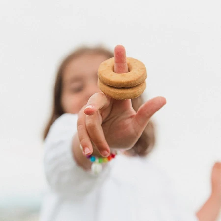 Smileat, BIO Herbatniki z orkiszu, jabłkowe 10m+, 220g