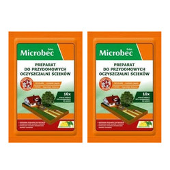 Zestaw: 2x BROS Microbec BIO - aktywator do przydomowych oczyszczalni ścieków 35g
