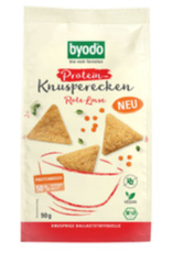 BYODO CHRUPKI PROTEINOWE Z SOCZEWICY SOLONE BEZGLUTENOWE BIO 90 g