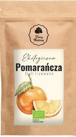 Dary Natury Ekologiczna Pomarańcza Liofilizowana 30g