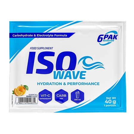 6PAK ISO WAVE 40g ORANGE