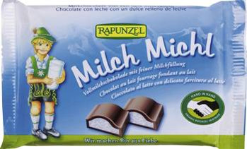 CZEKOLADA Z NADZIENIEM MLECZNYM 100 g - RAPUNZEL