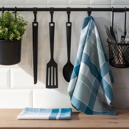 Komplet Ręczników Kuchennych Mona, 50 x 70 cm, Turkusowy