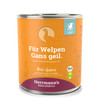 Zestaw 10x HERRMANN'S Selection Puppy Bio Gans - bio gęsina dla szczeniąt (800g)