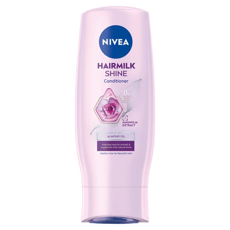 Hairmilk Natural Shine łagodna odżywka wyzwalająca blask włosów 200ml