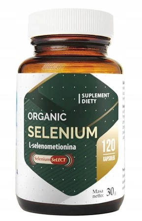 HEPATICA Organic Selenium - Selenium SeLECT 200 mcg (120 kaps.)