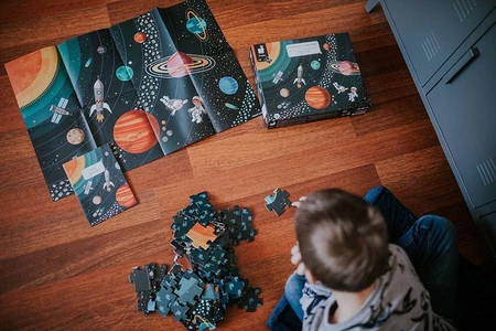 Janod Puzzle edukacyjne Układ słoneczny 100 elementów 5+