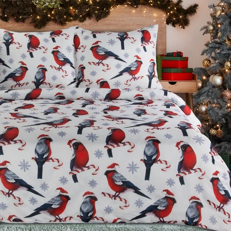 Komplet pościeli świątecznej 220x200 cm z mikrowłókna, Melody