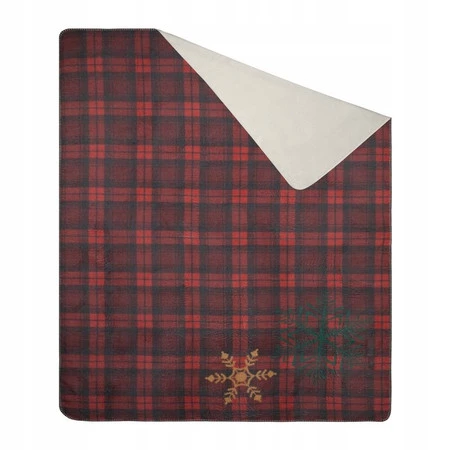 KOC ŚWIĄTECZNY CHERRY 200 X 220 CM CZERWONY