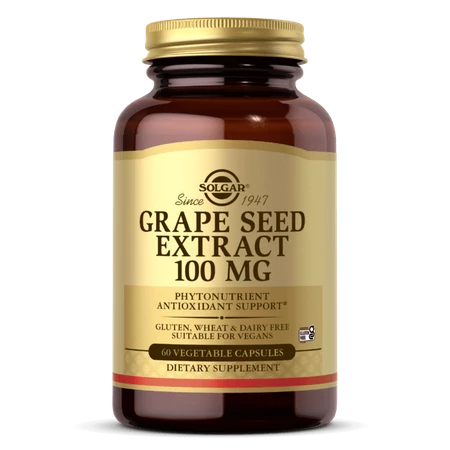 Grape Seed - Ekstrakt z Pestek Winogron 100 mg (60 kaps.)