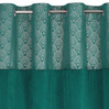 ZASŁONA GOTOWA D91 AGNES 140 X 250 CM TURKUSOWY