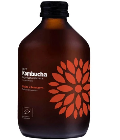 Kombucha Malina + Rozmaryn BIO 330 ml