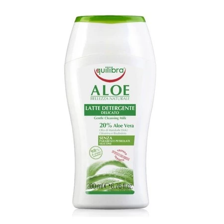 Equilibra Aloesowe delikatne mleczko do demakijażu 200ml